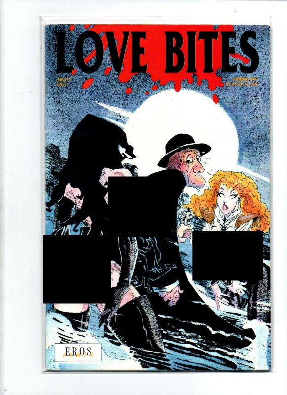 Love Bites #2 - sexy vampire girls - Eros - Very Fine