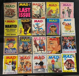 HUGE MAD 64 MAGAZINE LOT VARIOUS CONDITIONS