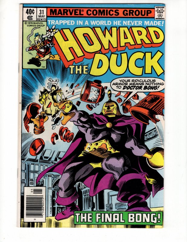 Howard the Duck #31 THE FINAL BONG! Dr Bong Appearance....