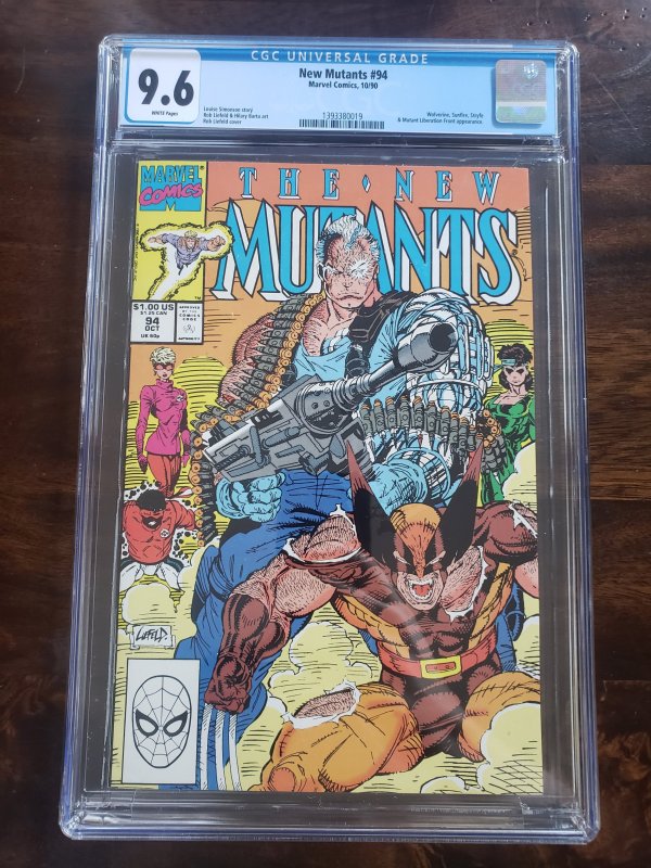 New Mutants 94 CGC 9.6