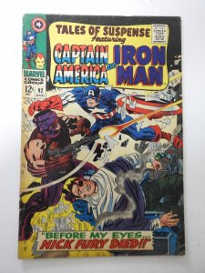 Tales of Suspense #92 (1967) VG Condition