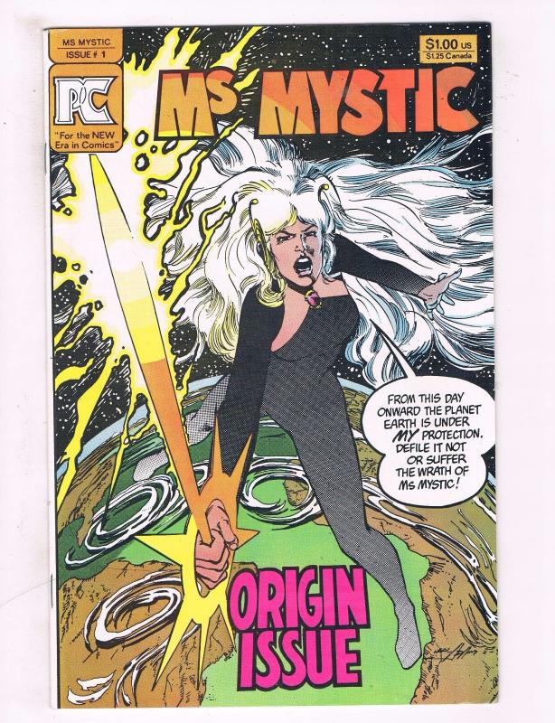 Lot of 2 Ms Mystic PC Comics # 1 2 TW2