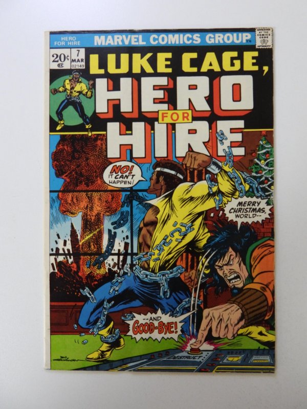 Hero for Hire #7 (1973) FN+ condition