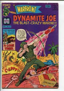 WARFRONT #37 1966-HARVEY-EXPLOSIVE COVER-WALLY WOOD-fn