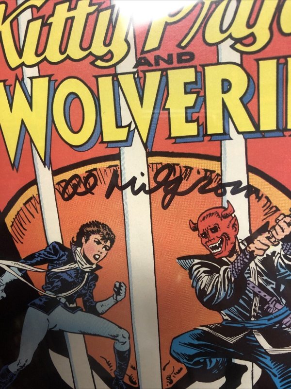 Kitty Pryde And Wolverine  #5 CPV (CGC SS 9.8) Signed By Al Milgrom!!