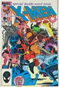 UNCANNY X-MEN#193 VF/NM 1985 FIRST WARPATH MARVEL COMICS