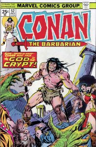 Conan the Barbarian #52 VF; Marvel | save on shipping - details inside