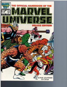 The Official Handbook of the Marvel Universe #13 (1986)