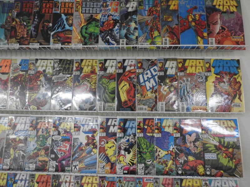 Huge Lot of 140+ Comics W/ ALL IRON MAN!!! Avg. VF Condition!