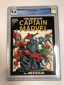 Marvel Graphic Novel The Death Of Captain Marvel (1982) # 1 (CGC 9.6) 7th Print