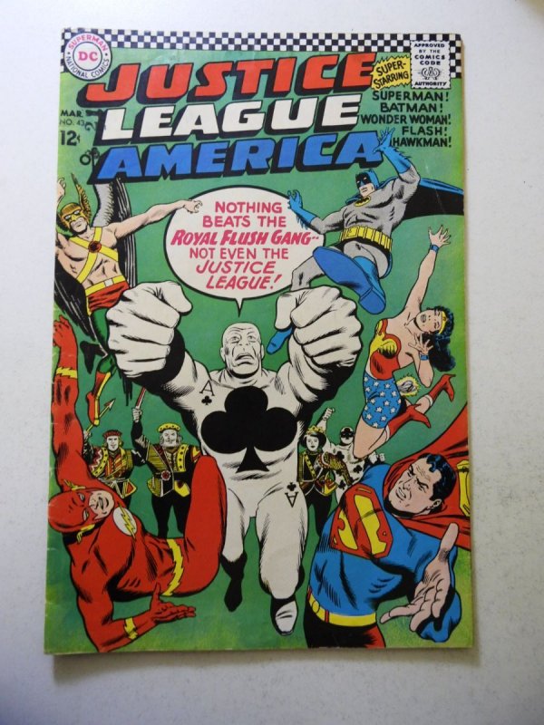 Justice League of America #43 (1966) VG- Condition