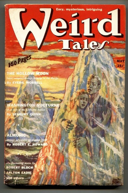 WEIRD TALES May 1939-PULP-HORROR-VIRGIL FINALY-ROBERT E HOWARD-FN 