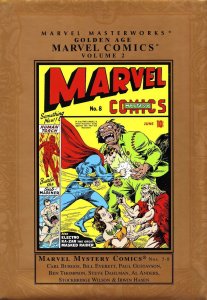 MMW Golden Age MARVEL COMICS Vol 2 Marvel Masterworks SEALED HC! SRP=$50