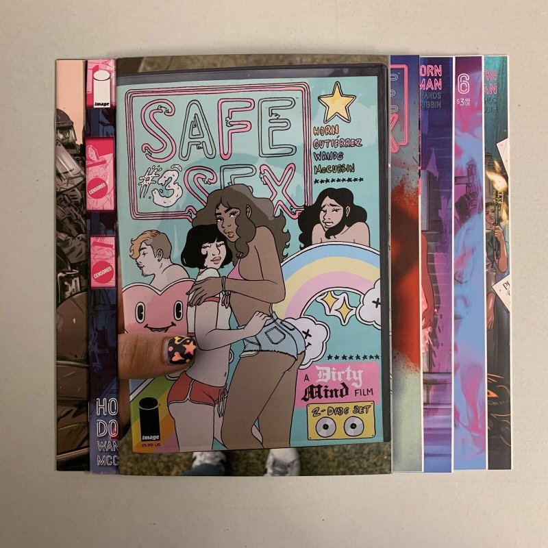 Safe Sex #1-7 Set (Image 2019) 1 2 3 4 5 6 7 Tina Horn (8.0+) 