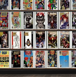 Huge Lot 120+ Comics with Iron Man, Justice League Europe & More!