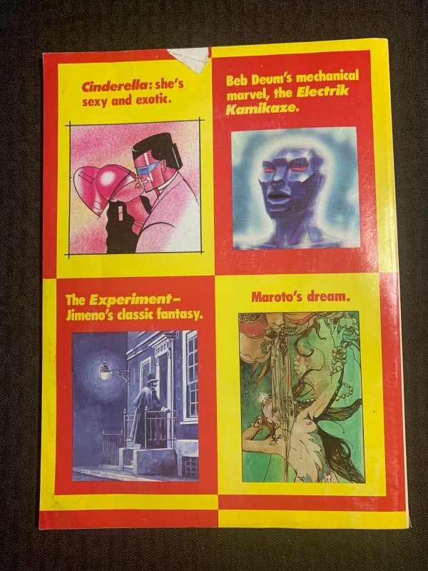 1986 Spring HEAVY METAL Magazine VG 4.0 Moebius is Back