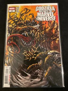 GODZILLA DESTROYS THE MARVEL UNIVERSE #1-5 Complete Mini-Series, NM Condition