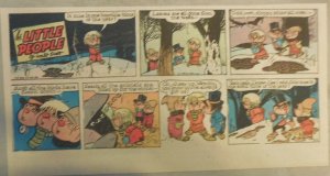 The Little People Sunday by Walt Scott from 12/2/1962 Third Page Size!