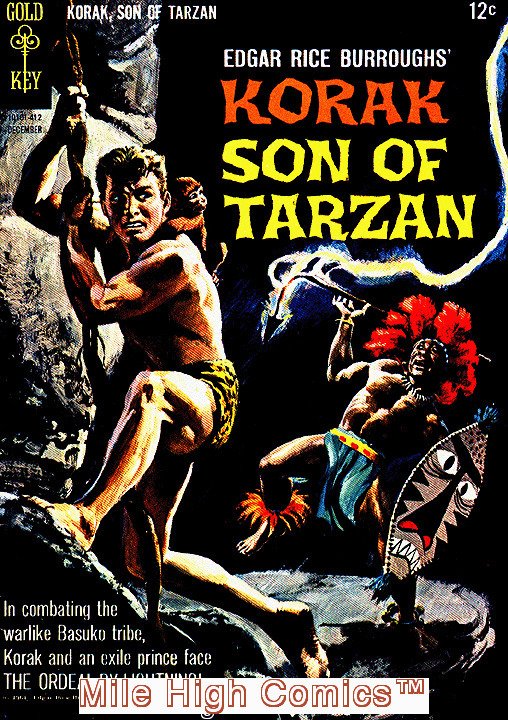 KORAK, SON OF TARZAN (1964 Series)  (GOLD KEY) #6 Very Good Comics Book