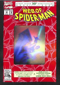 Web of Spider-Man #90 Hologram Cover!