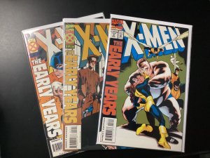 Marvel Comics, X-Men: The Early Years #3, 12, 15, All covers Adam Hughes, Look!