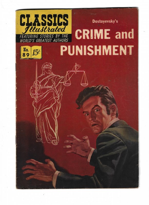 Classics Illustrated #89 (1951) sb2