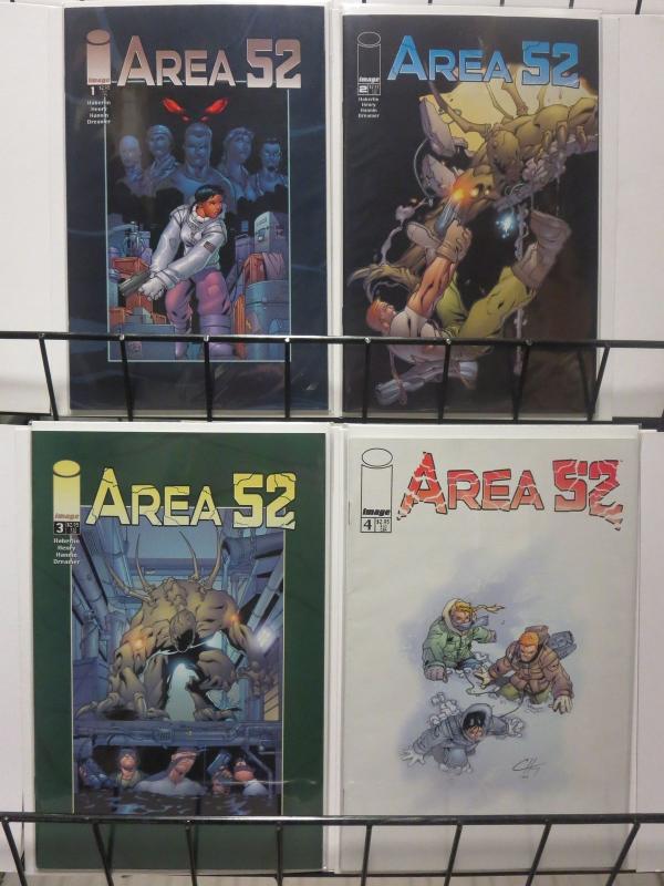 AREA 52 (2001 IM) 1-4  complete series!