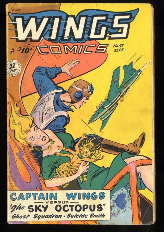 Wings comics #97 GD/VG 3.0