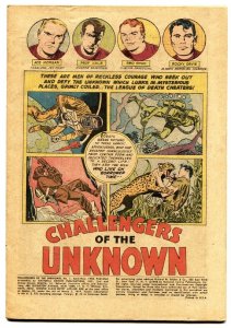 CHALLENGERS OF THE UNKNOWN #1 Jack Kirby Wally Wood DC First issue silver age