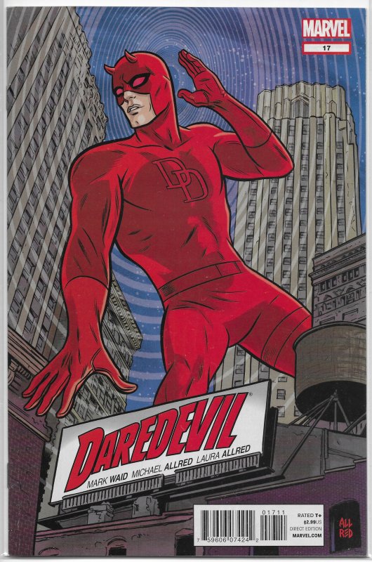 Daredevil (vol. 3, 2011) # 17 VF/NM Waid/Allred