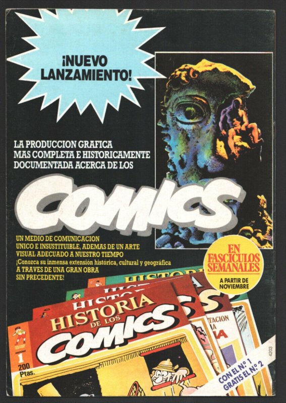 EL Hombre Enmascarado #23 1988-Colosus-Magazine format-Color interior-Spanish...