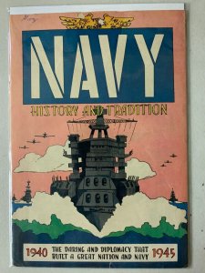 Navy History and Tradition #1940 last issue 3.5 (1959)