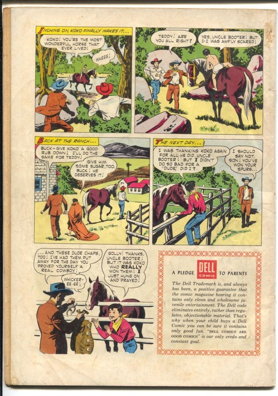 Rex Allen #17  1955 - Dell  -VG+ - Comic Book