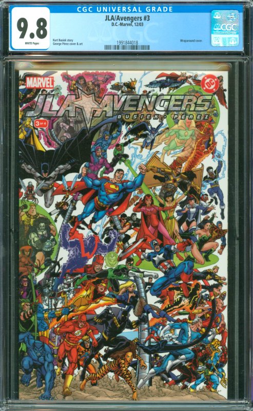 JLA and Avengers #3 CGC 9.8