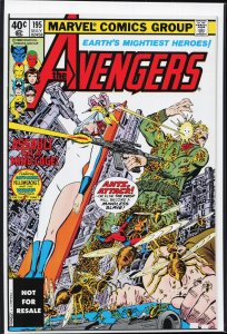 The Avengers #195 (1980) The Avengers [Key Issue]
