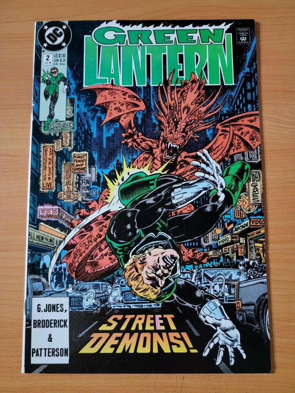 Green Lantern #2 Direct Market Edition ~ NEAR MINT NM ~ 1990 DC Comics