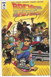 Back To the Future #4 Cover B (2016) Back to the Future