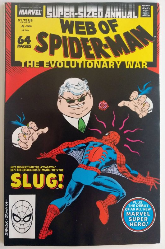 Web of Spider-Man Annual #4 (VF/NM, 1988)