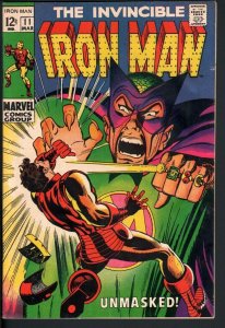 IRON MAN #11-MANDARIN-MARVEL-HIGH GRADE-VF 