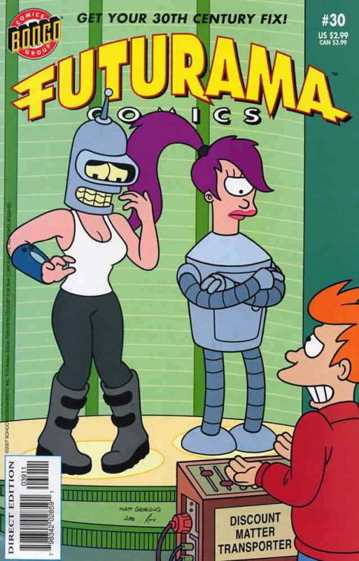 Futurama (Bongo) #30 VF; Bongo | save on shipping - details inside