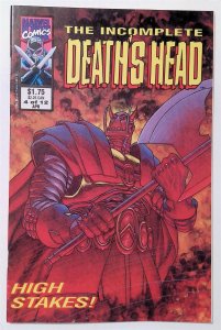 Incomplete Deaths Head, The #4 (April 1993, Marvel UK) FN+
