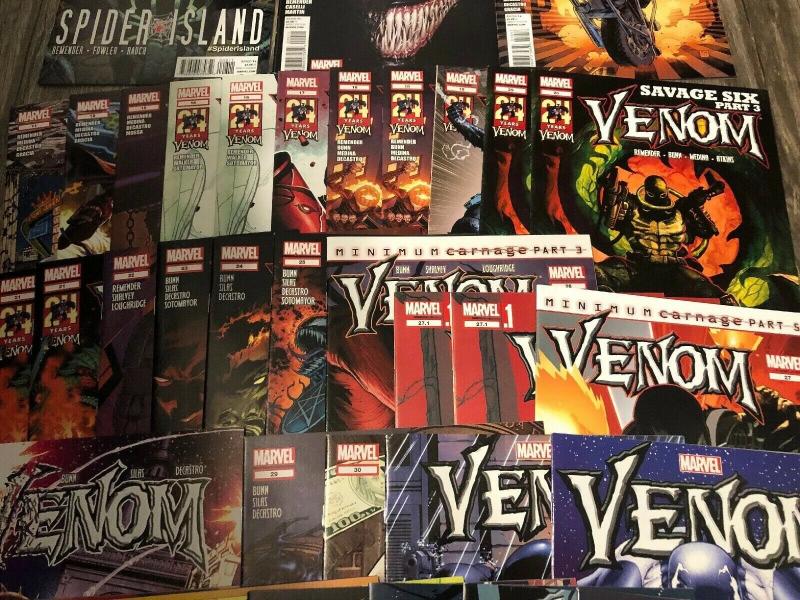 Marvel Venom Lot Of 43 Comics * 2011* Must See * 1st Print * 1 3 4 5 6 7 8 9 10