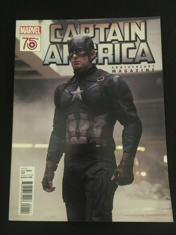 CAPTAIN AMERICA 75TH ANNIVERSARY MAGAZINE VF Condition