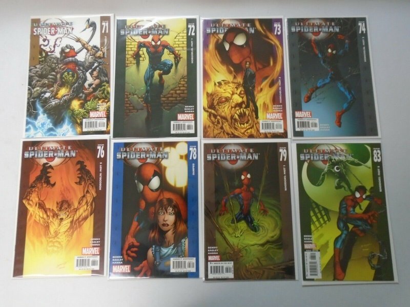 Ultimate Spider-Man lot 61 different from #51-131 avg 8.0 VF (2004-09 1st Series