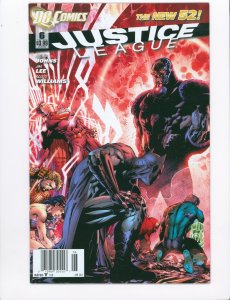 Justice League #6 Hard to find modern Newsstand
