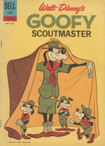Goofy (Walt Disney's) #1 VG ; Dell | low grade comic Scoutmaster Boy Scouts Sept