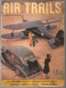 Air Trails 12/1938-Bill Barnes hero novel-George C Eaton-pre WWII-FR