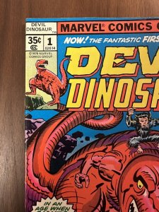 Devil Dinosaur #1 VF- 1st App of DD and Moon Boy. Kirby Cover (Marvel 1978)