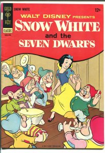 SNOW WHITE AND THE SEVEN DWARFS  1967-GOLD KEY-WALT DISNEY-1967 PRINTING-fn