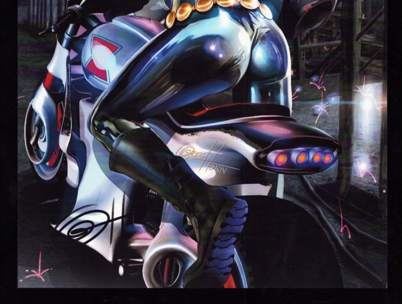 Greg Horn Black Widow 11 x 17 art print SIGNED